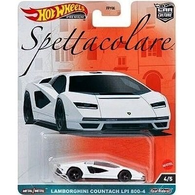 AUTKO HOT WHEELS PREMIUM HKC40 CAR CULTURE SPETTACOLARE LAMBORGHINI COUNTACH LPI 800-4