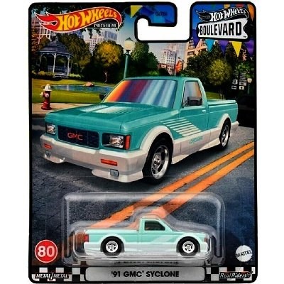 AUTÍČKO HOT WHEELS PREMIUM HKF24 BOULEVARD GMC SYCLONE 1991