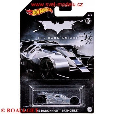 AUTÍČKO HOTWHEELS BATMAN THE DARK KNIGHT BATMOBILE