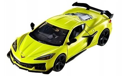 AUTÍČKA HOT WHEELS PREMIUM HMD48 CHEVROLET CORVETTE Z06 2023 YELLOW