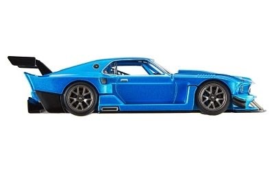 AUTÍČKO HOT WHEELS PREMIUM HWT04 FORD MUSTANG MODIFIED 1969 BLUE