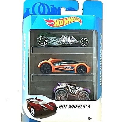 HOTWHEELS AUTÍČKA 3-PACK
