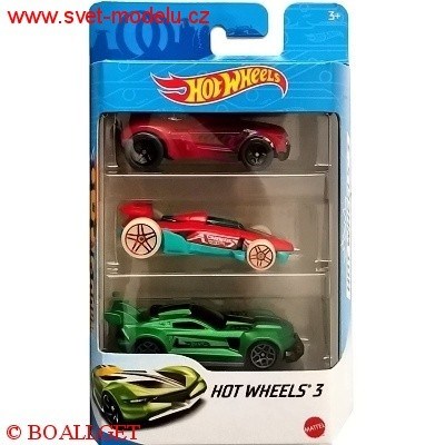 HOTWHEELS AUTÍČKA 3-PACK