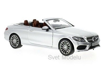 MERCEDES-BENZ C-CLASS A205 CONVERTIBLE SILVER