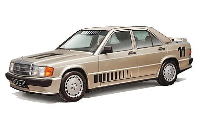 MERCEDES-BENZ 190e 2,3 16V 1984 NURBURGRING RACE OF CHAMPIONS DECALS