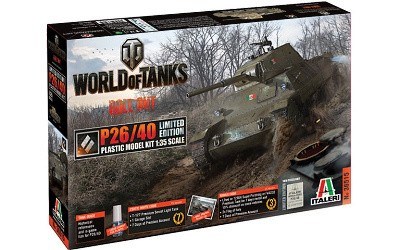 TANK P26/40 LIMITED EDITION BONUS CODE WORLD OF TANKS