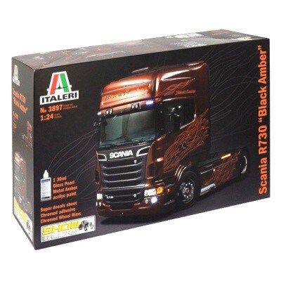Scania R730 BLACK AMBER