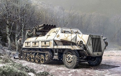 PANZERWERFER 15 cm 42 AUF. SD. KFZ 4/1