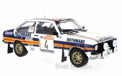 FORD ESCORT Mk. II RS 1800 ROTHMANS No.4 A. VATANEN / D. RICHARDS RALLYE SAN REMO 1980