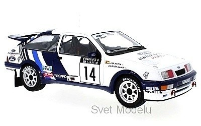 FORD SIERRA RS COSWORTH TEAM FORD MOTORSPORTS No. 14 C. SAINZ - L. MOYA RALLY 1000 LAKES 1988 