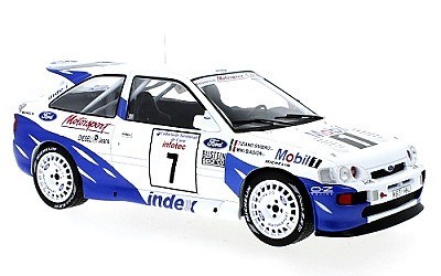 FORD ESCORT RS COSWORTH No.7 M. BIASION / T. SIVIERO RALLYE TOUR DE CORSE 1993
