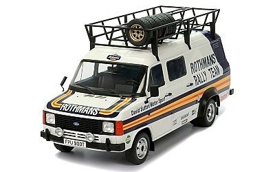 FORD TRANSIT MK II TEAM ROTHMANS WITH ROOF ACCESSORIES