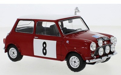 MINICOOPER S No. 8 P. HOPKIRK / H. LIDDON RAC RALLY 1965