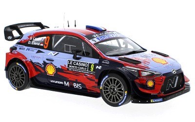 HYUNDAI i20 COUPE WRC No. 9 S. LOEB / D. ELENA RALLY MONTE CARLO 2020 