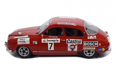 SAAB 96 V4 #7 P.EKLUND - R.CARLSSON SWEDISH RALLY 1973