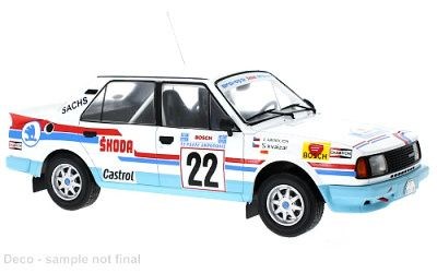 ŠKODA 130 LR #22 KVAIZAR / JANEČEK RALLY ACROPOLIS 1986