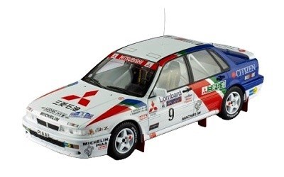 MITSUBISHI GALANT VR-4 #9 K.Eriksson - S.Parmander 2nd RAC Rally 1990