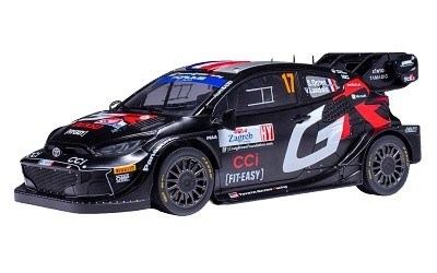 TOYOTA GR YARIS Rally1 Hybrid #17 S.Ogier / V.Landals Winner Rally Croatia 2024