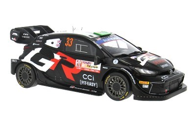 Toyota GR Yaris Rally 1 #33 Evans / Martin Rally Japan 2024