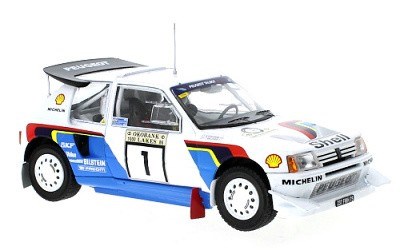 PEUGEOT 205 T16 E2 No. 1 T. SALONEN / S. HARJANNE RALLY 1000 LAKES 1986