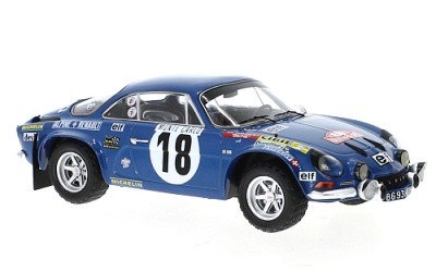 RENAULT ALPINE A110 No. 18 J-C. ANDRUET / BICHE RALLY MONTE CARLO 1973