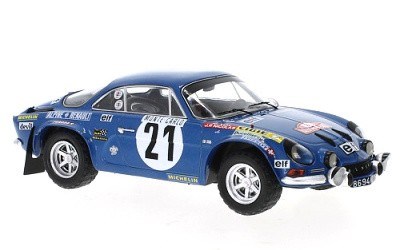 RENAULT ALPINE A110 No. 21 J. P. NICOLAS / M. VIAL RALLY MONTE CARLO 1973