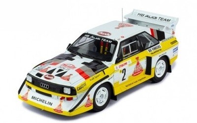 AUDI SPORT QUATTRO S1 #2 W.RÖHRL - C.GEISTDÖRFER RALLYE MONTE CARLO 1986