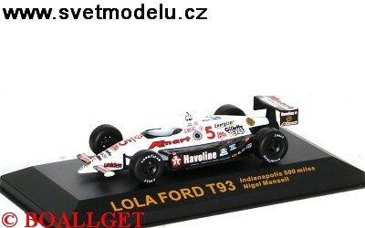 LOLA T93 INDIANAPOLIS WINNER NIGEL MANSELL 1993