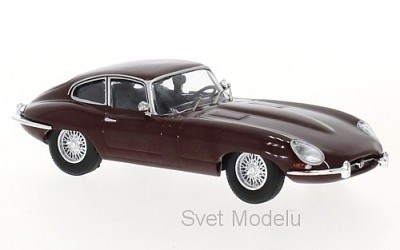 JAGUAR E-TYPE 1963 DARK RED
