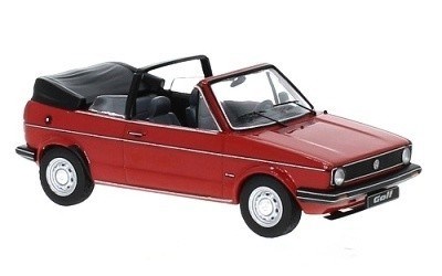VOLKSWAGEN GOLF I CABRIO 1981 RED