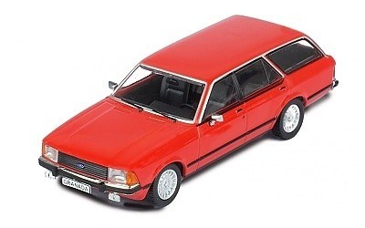 FORD GRANADA MK II TURNIER GHIA 1982 RED