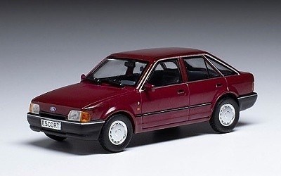 FORD ESCORT Mk. IV 1988 METALLIC DARK RED
