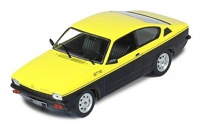 OPEL KADETT C COUPE GT/E 1976 YELLOW AND BLACK