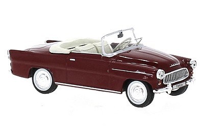 KODA FELICIA ROADSTER 1959 DARK RED