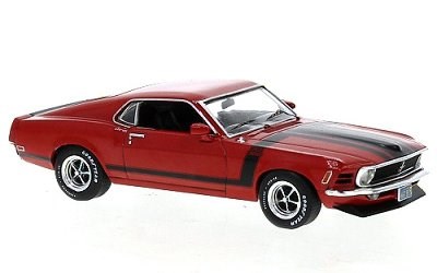 FORD MUSTAN BOSS 302 1976 RED / BLACK