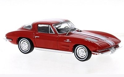 CHEVROLET CORVETTE C2 STINGRAY 1963 RED / WHITE