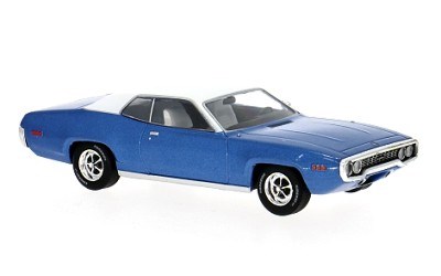 Plymouth Satellite Sebring Plus 1971 blue / white