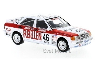 MERCEDES-BENZ 190E 2,3-16V No. 46 B.DI GIOIA / M. DUEZ / Z. VOJTĚCH ETCC 1986