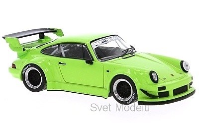 PORSCHE 911 930 RWB RAUH-WELT 1973 LIGHT GREEN
