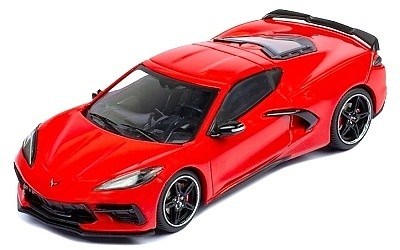 CHEVROLET CORVETTE C8 STINGRAY 2020 RED