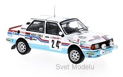 ŠKODA 130 L No. 24 J. HAUGLAND / P. VEGEL RALLY MONTE CARLO
