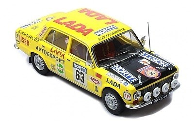 LADA 1300 #63  S. BRUNDZA / A ZVINGEVICH RALLY OF THE 1000 LAKES 1975