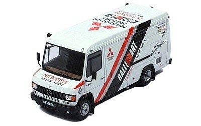 MERCEDES 609 D MITSUBISHI RALLIART EUROPE ASSISTANCE 1990