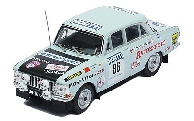 MOSKVIČ 412 #86 S.BRUNDZA-V.ILIN 1000 LAKES 1973