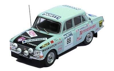 MOSKVIČ 412 #88 V.BUBNOV-A.PECHENKIN 1000 LAKES RALLY 1973
