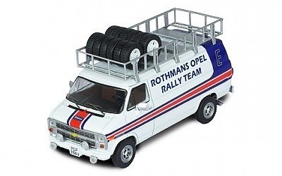 CHEVROLET VAN G-SERIE RALLY ASSISTANCE ROTHMANS OPEL RALLY TEAM 1983