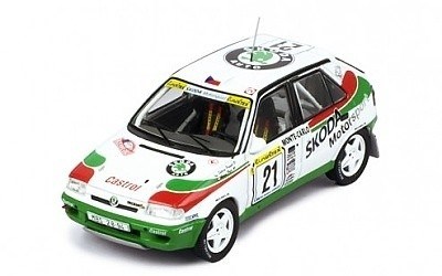 ŠKODA FELICIA KIT CAR #21 P.SIBERA - P.GROSS RALLYE MONTE-CARLO 1997