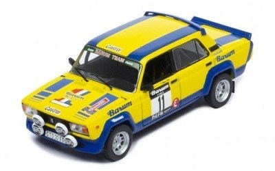 LADA 2105 VFTS #11 M.LANK - M. TÝCE RALLYE VALAŠSKÁ ZIMA 1984