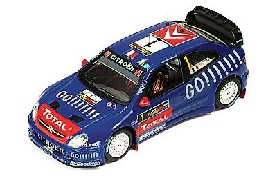 Citroen Xsara WRC #1 Gauloise S.Loeb - D.ElenaWinner Cyprus Rally 2006 (with drivers inside & World Champion Special BOX)