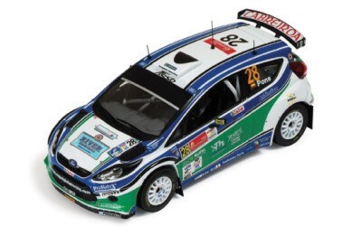 Ford Fiesta S2000 #28 A.Haro-X.Pons 8th Corona Mexico Rally 2010 S-WRC Winner
